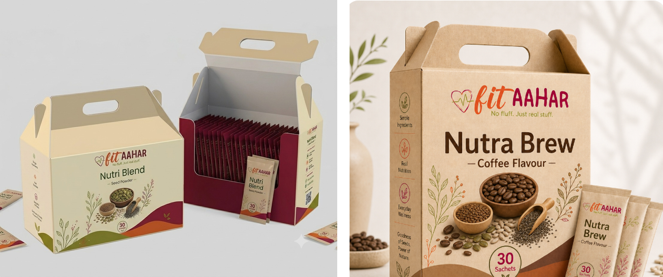 fitAAHAR Combo Pack — 60 sachets (30 + 30)