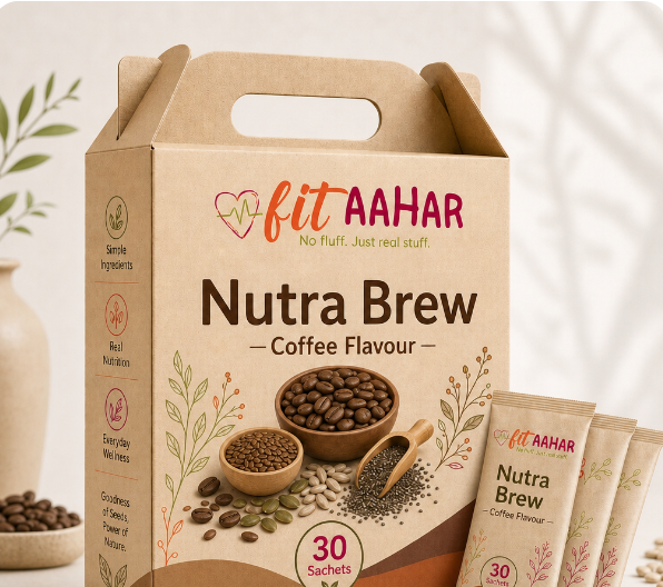 fitAAHAR Nutra Brew — 30 sachets